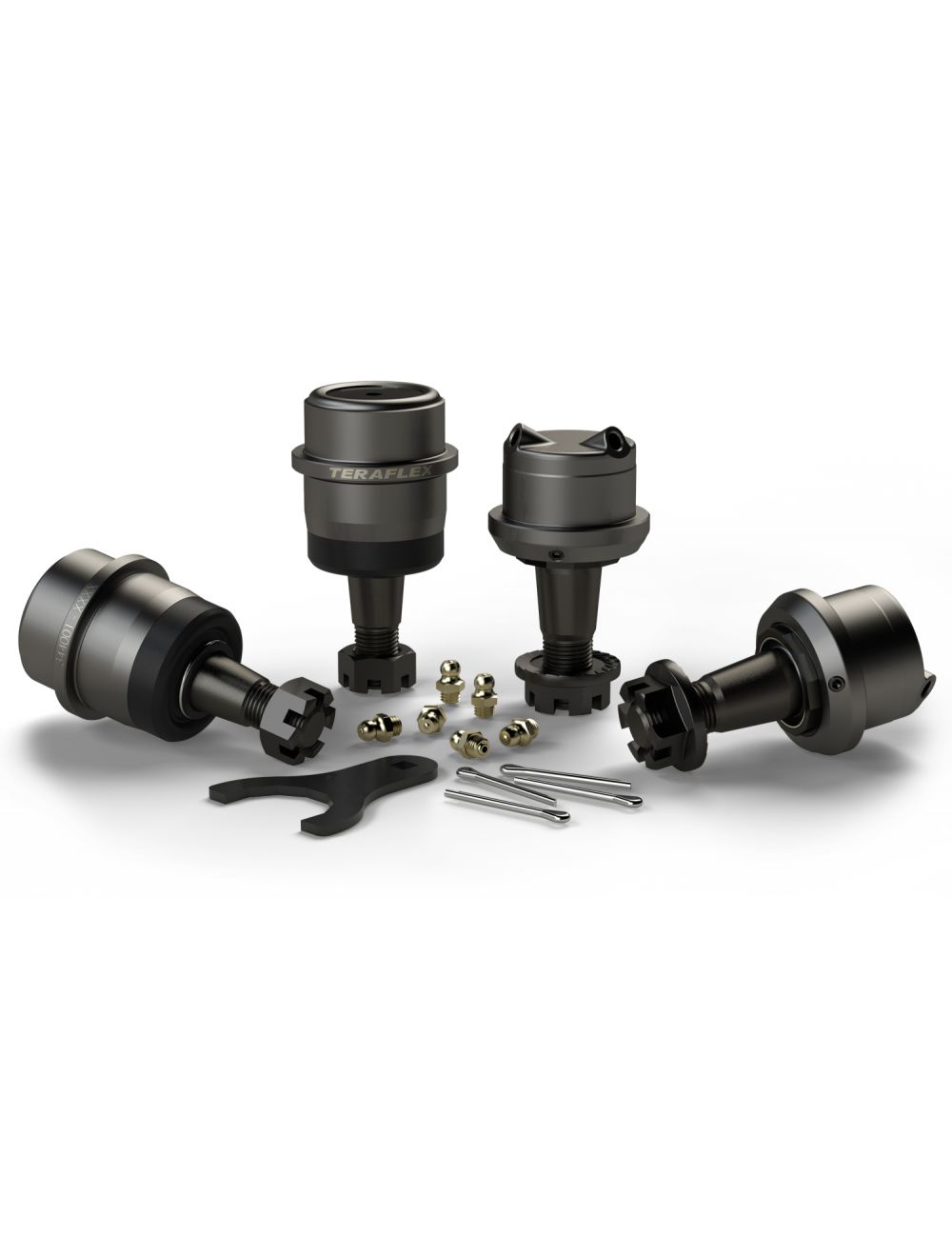 JK/ JL / JT: Dana 30/44 HD Ball Joint Kit w/out Knurl (2 Upper & 2 Lower)